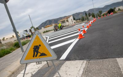 Finalizan las obras de prolongación de un nuevo tramo de la calle Rosa dels Vents en l’Alfàs del Pi