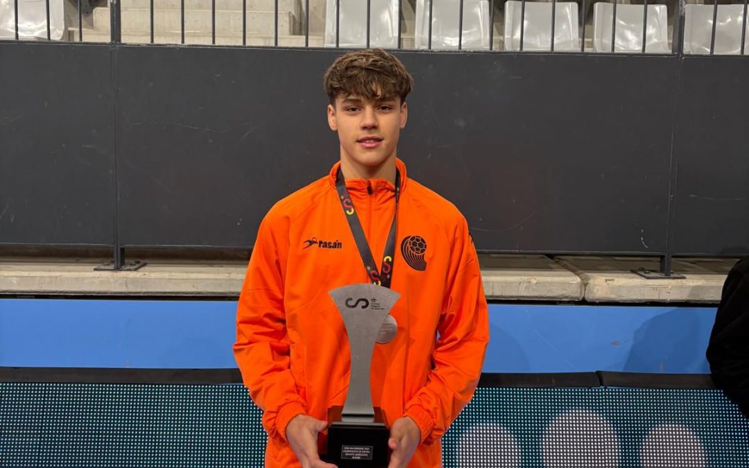 El Alfasino Carlos Grau Mena se proclama subcampeón de España de Balonmano con la selección Autonómica