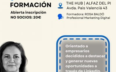 COEMPA organiza un curso exprés sobre el uso de Linkedin esta tarde en The HUB Business Centre