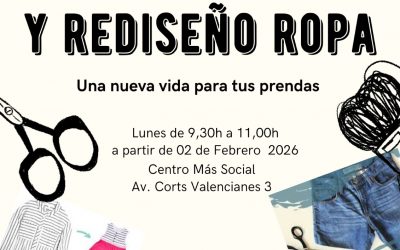 La oficina Pangea de l’Alfàs organiza un curso gratuito de arreglos y rediseño de ropa