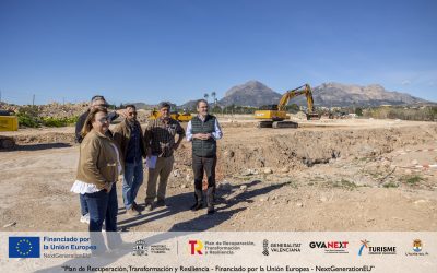 Marchan a buen ritmo las obras de encauzamiento del Barranco Hondo en l’Alfàs financiadas por Europa