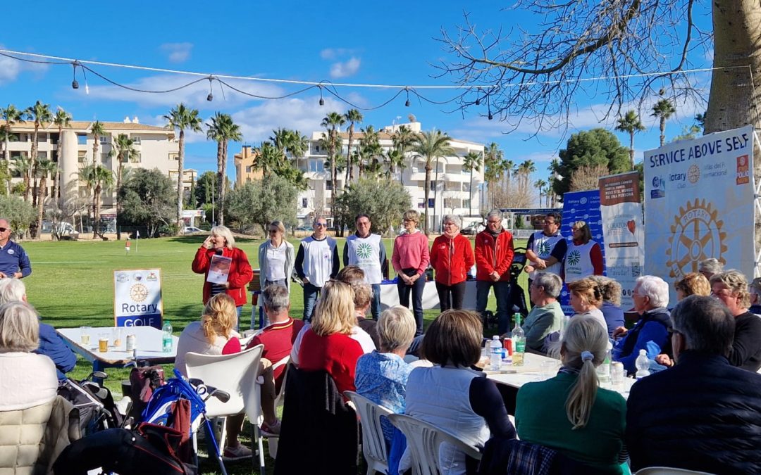 Recaudados 1300 € en la VI edición del torneo de Golf del Rotary Club
