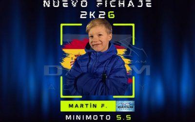 Martín Fernández  ficha por el equipo Dayam77 para correr el campeonato de España