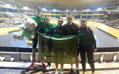 El club de Atletismo el Faro satisfecho en el cierre la temporada de invierno