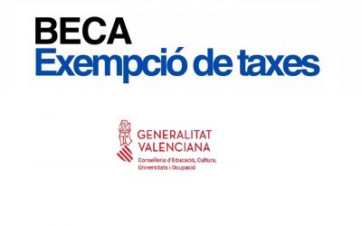La Generalitat Valenciana abre la convocatoria de la beca que cubre las tasas universitarias de grado y máster