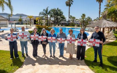 El camping Almafrà organiza un evento solidario por el Día de San Jorge en l’Alfàs del Pi