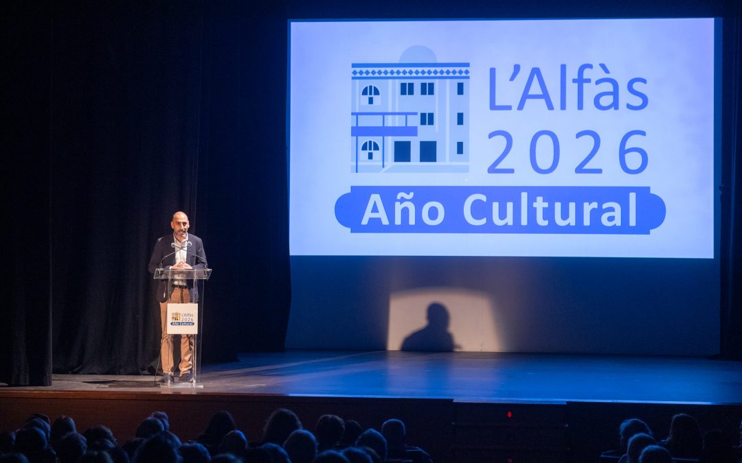 Más de 400 personas asisten a la presentación del proyecto ‘L’Alfàs 2026. Año Cultural’