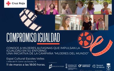 El documental ‘Mujeres Alfasinas que impulsan la igualdad en su entorno’ se proyecta mañana en l’Alfàs