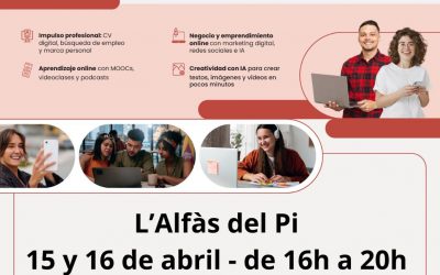 Todavía quedan plazas para el curso gratuito ‘Yo Conecto’ sobre creatividad digital con IA