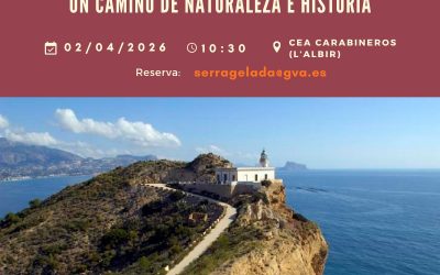 Ruta guiada por la Serra Gelada este jueves para descubrir sus valores naturales y culturales