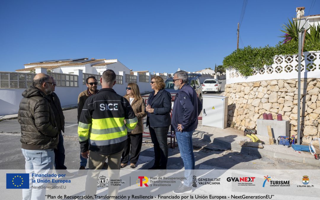 La renovación del alumbrado público en Foia Blanca entra en su fase final