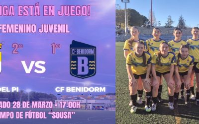 Dos equipos femeninos de fútbol lucharán por el liderato el próximo fin de semana
