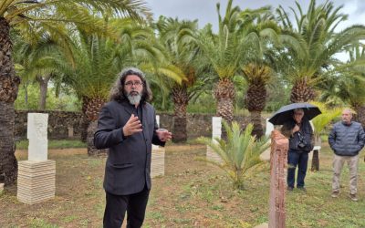 La escultura de Reiner Izquierdo se expone en el Jardín Klein-Schreuder hasta el 14 de junio