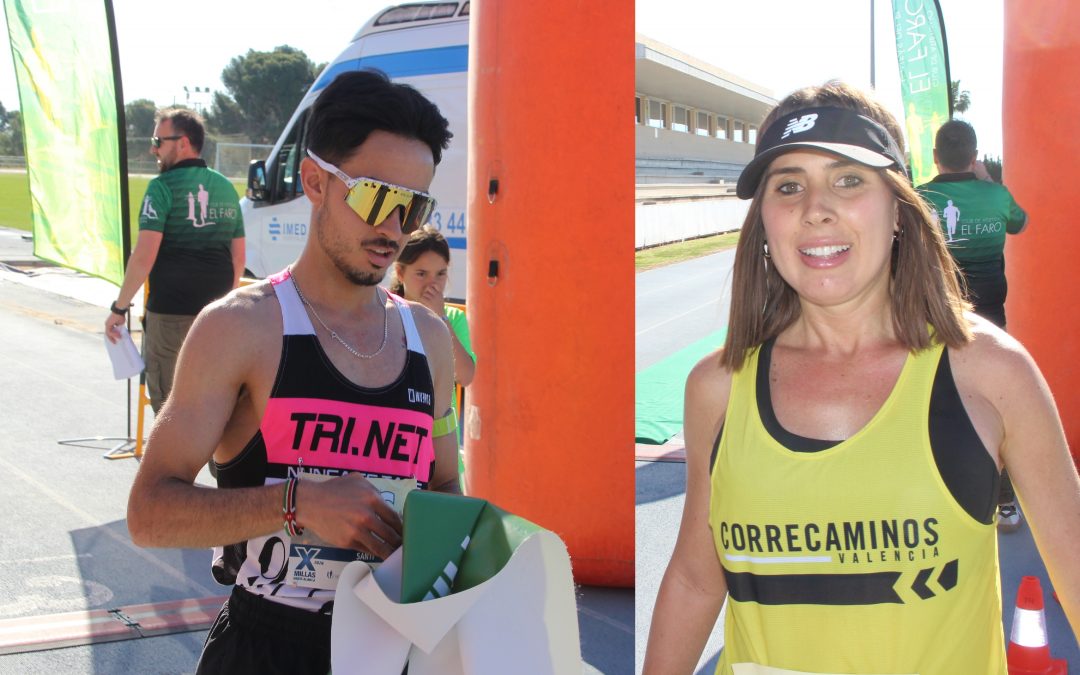 Santiago Hoyos y Patricia Porter han sido los ganadores de las  X Millas Costa Blanca celebrada el domingo 19 de abril