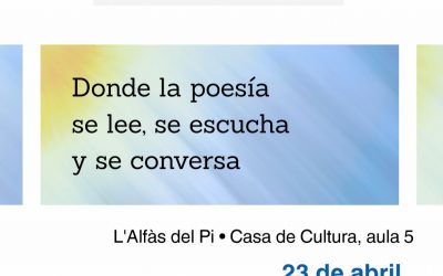 La asociación de Uruguayos celebra el Día del Libro con una tarde de poesía abierta a toda la comarca