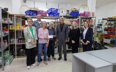 La asociación internacional Odd Fellows dona al Voluntariado Social de l’Alfàs 800 euros