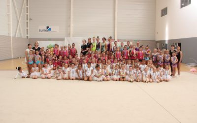 La escuela de gimnasia rítmica ha celebrado una ceremonia de clausura de la temporada