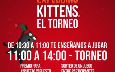 Estrategia, humor y premios en el torneo de ‘Exploding Kittens’ el próximo sábado en l’Alfàs