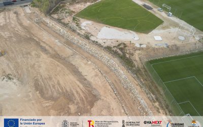 Las obras de encauzamiento del Barranco Hondo de l’Alfàs del Pi encaran su recta final