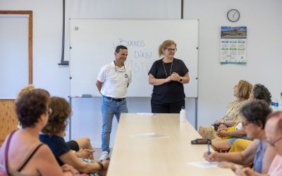 El podólogo Tomás Cortés ha participado en la programación de la Semana de la Salud