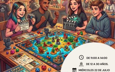 Juventud abre las inscripciones para un taller gratuito de juegos de mesa inspirado en el cine