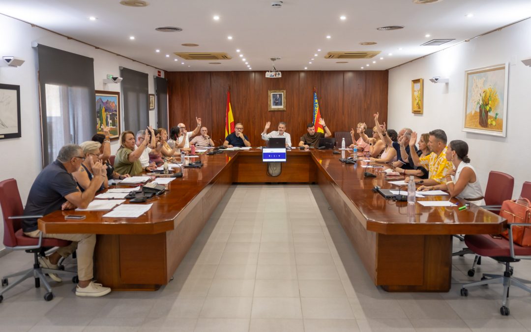 L’Alfàs da luz verde a la ordenanza reguladora del servicio de agua y alcantarillado