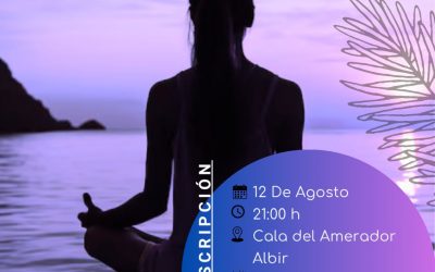 Yoga al atardecer en la Serra Gelada para celebrar la V Setmana de la Joventut