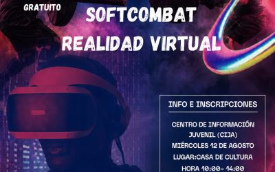 La V Setmana de la Joventut propone una jornada de softcombat y realidad virtual abierta a todas las edades