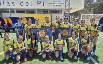 Asciende a 1ª Regional el equipo infantil del CF l’Alfàs del Pi femenino