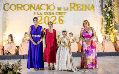 Sofía Giménez Such coronada Reina Infantil de las Fiestas 2026 de l’Alfàs del Pi