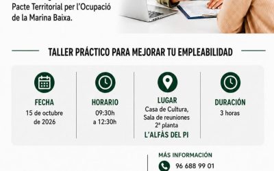L’Alfàs mantiene abiertas las inscripciones para el taller gratuito ‘Armario Cápsula’