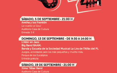 L’Alfàs en Jazz inaugura su 33ª edición este fin de semana en el auditorio de la Casa de Cultura