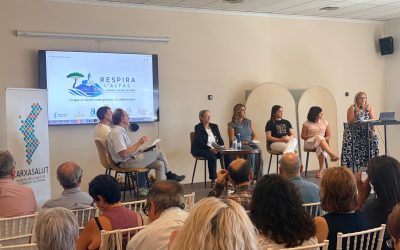 ‘Respira l’Alfàs’ se presenta en la VII Jornada XarxaSalut como un proyecto de la ciudadanía