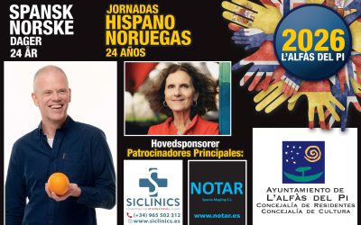Las Jornadas Hispano Noruegas acercan a l’Alfàs del Pi la literatura de Sidsel Wold y el humor de Are Kalvø