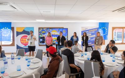 55 jóvenes de Alaquàs y la Marina Baixa descubren en l’Alfàs las oportunidades que ofrece Europa