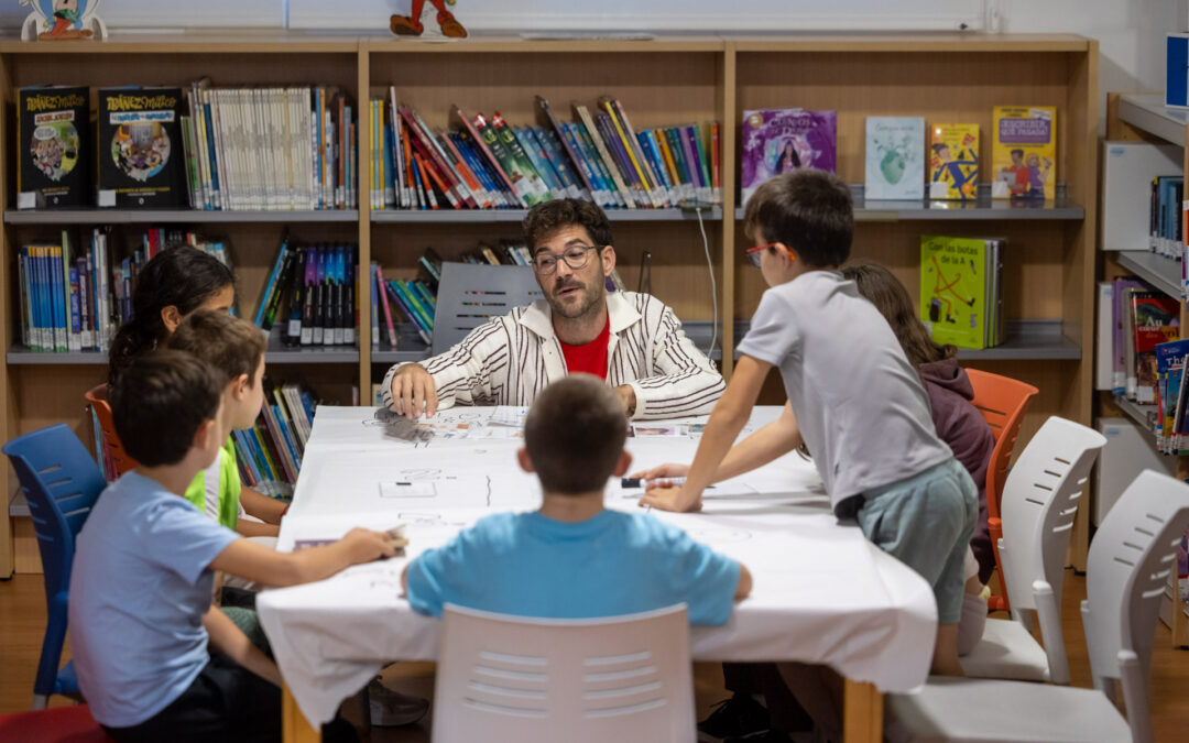 Un taller de filosofía infantil aborda el miedo desde el diálogo y la reflexión en l’Alfàs del Pi