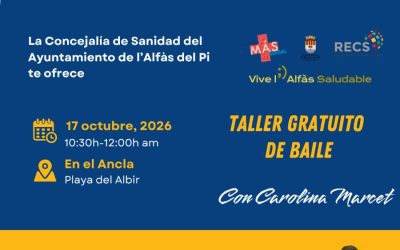 Vuelve a la playa Racó de l’Albir el Taller gratuito de Baile Saludable